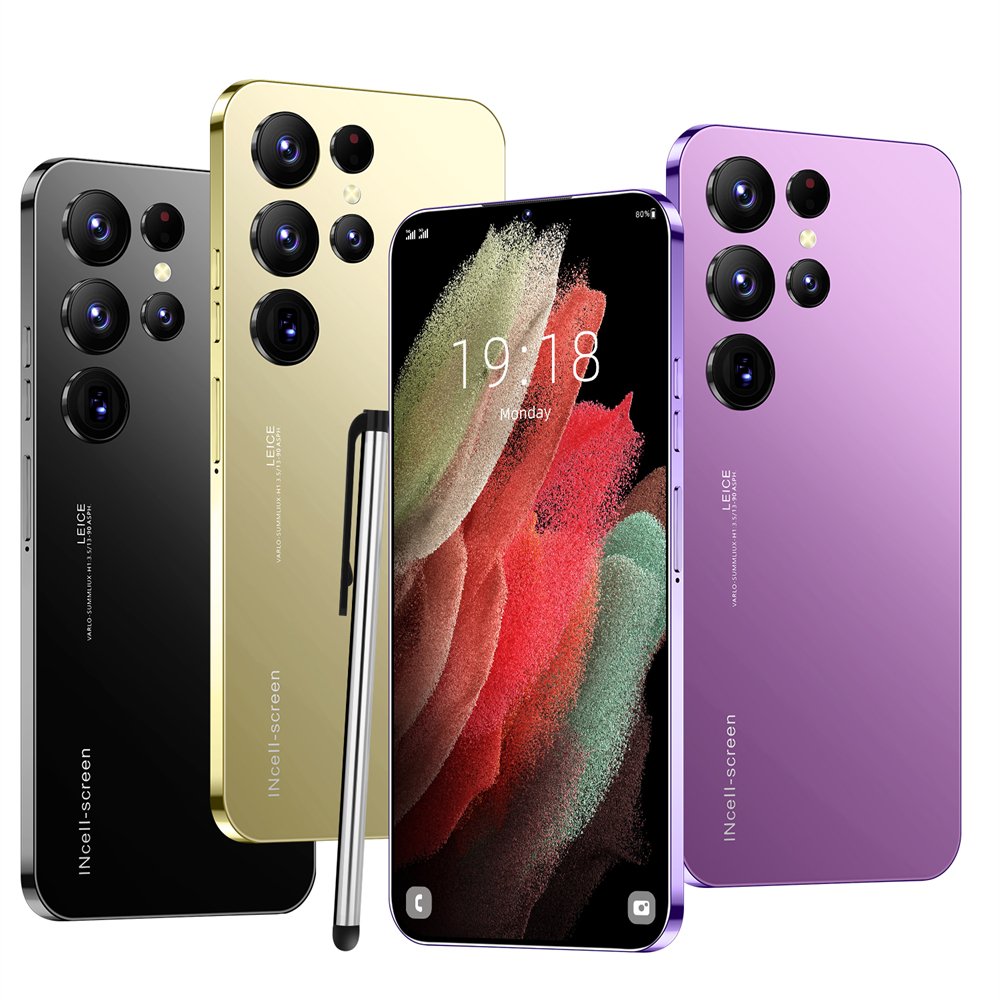 S24 Ultra 5G Smartphone 16GB+1TB 7.3 Inch 4K Display Unlocked Dual SIM Octa Core CPU Android 13.0 108MP Rear Smart French